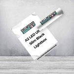 A2 LED Ultra Slim Black Lightbox Replacement Graphics
