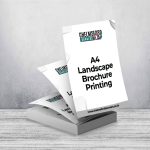 A4 Landscape Brochure Printing