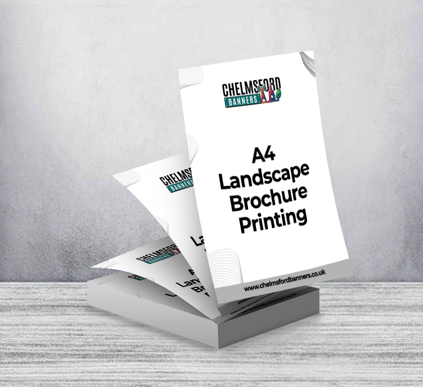 A4 Landscape Brochure Printing