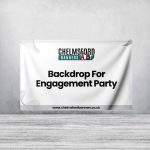 Backdrop For Engagement Party