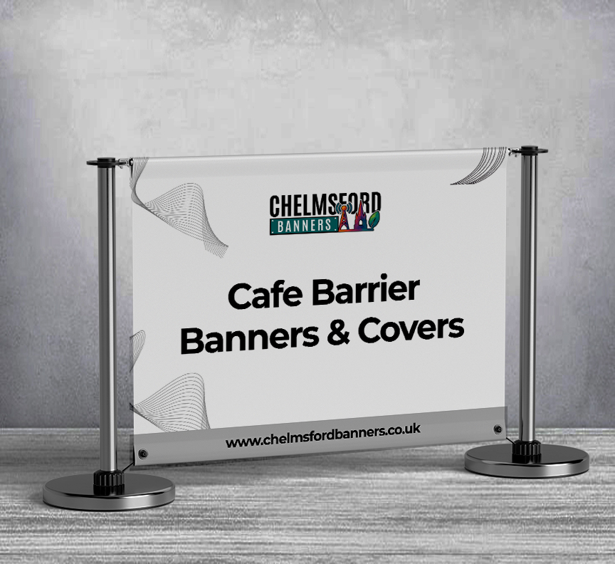 Cafe Barrier Banners