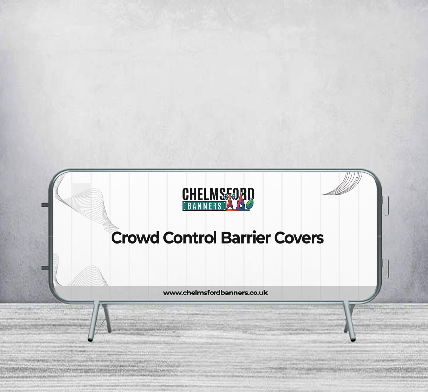 Crowd Control Barrier Covers