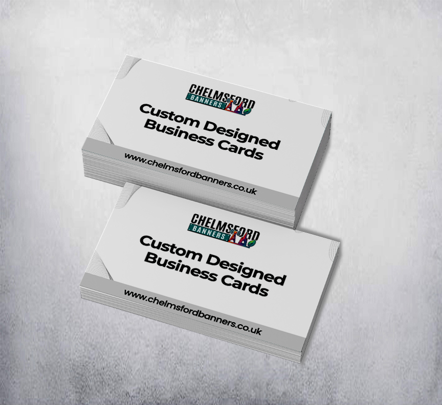 Custom Designed Business Cards Same Day & Next Day Printing Chelmsford