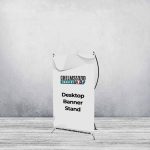 Desktop Banner Stand