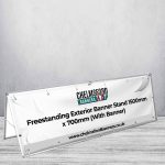 Freestanding Exterior Banner Stand 1500mm x 700mm (With Banner)