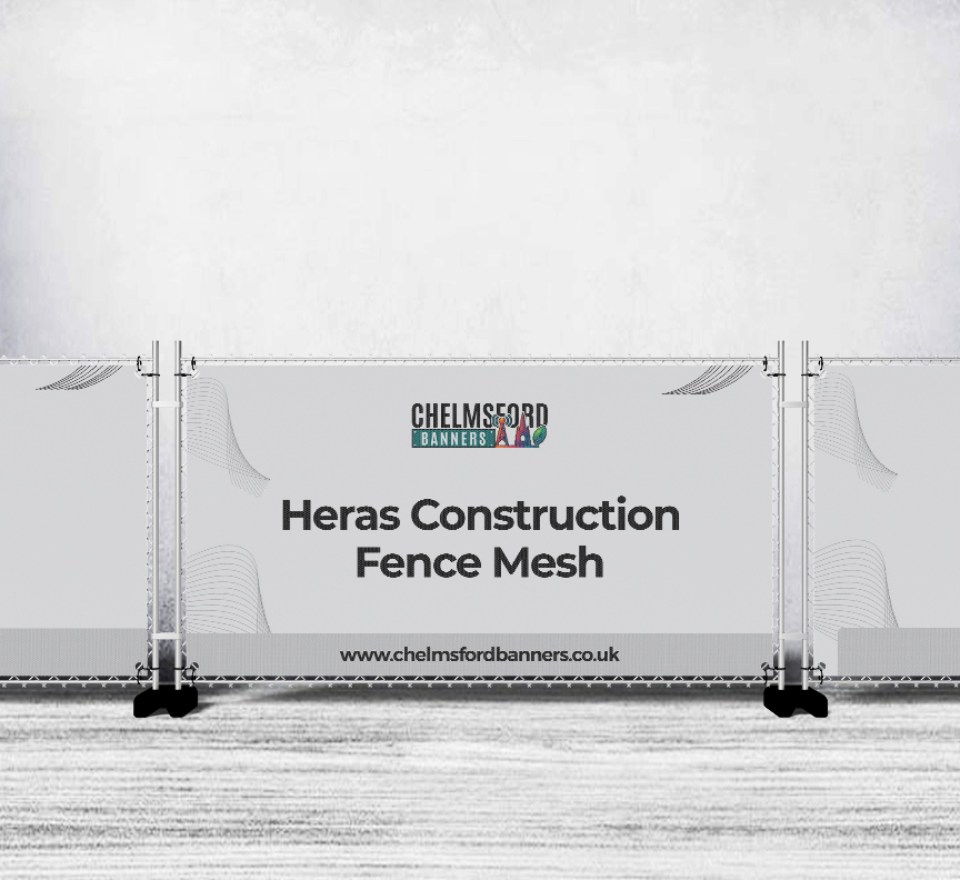 Heras Construction Fence Mesh Banners & Covers