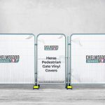 Heras Pedestrian Gate Vinyl Covers