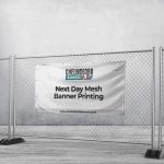 Next Day Mesh Banner Printing