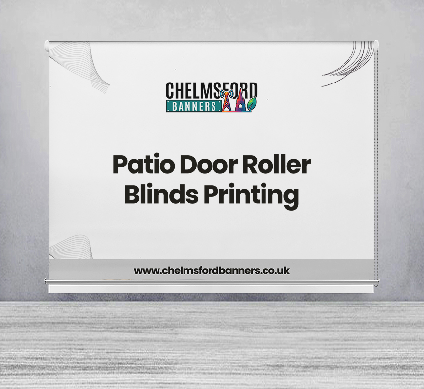 Patio Door Roller Blinds Printing