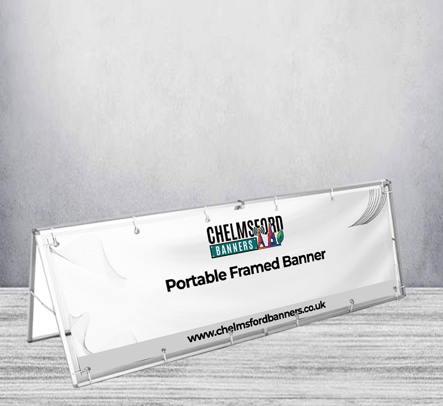 Portable Framed Banner