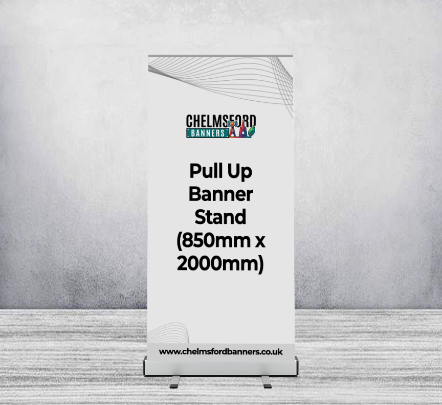 Pull Up Banner Stand (850mm x 2000mm)