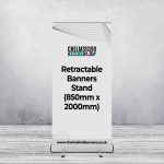 Retractable Banners Stand (850mm x 2000mm)