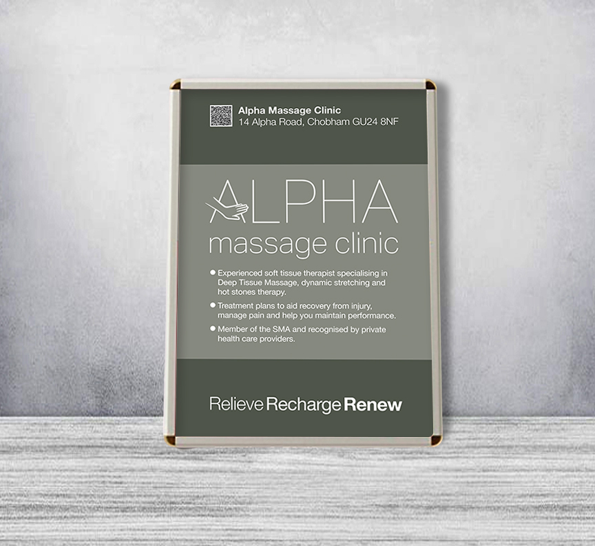 Aluminium Snap Poster Frame (With Printed Poster)