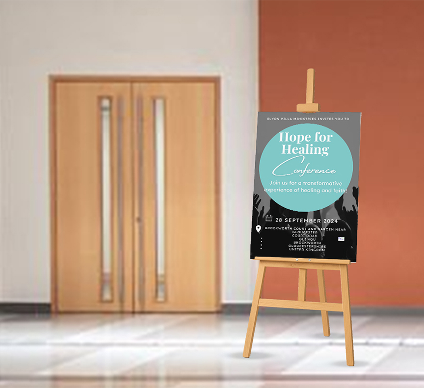 Easels with A3 Printed Board