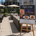 Hotel Event Easel With Printed Board