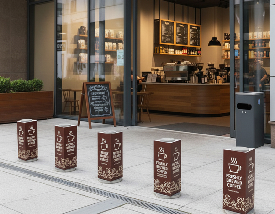 Retail Park Bollard Covers
