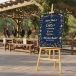 Retirement Party Easel With Printed Sign